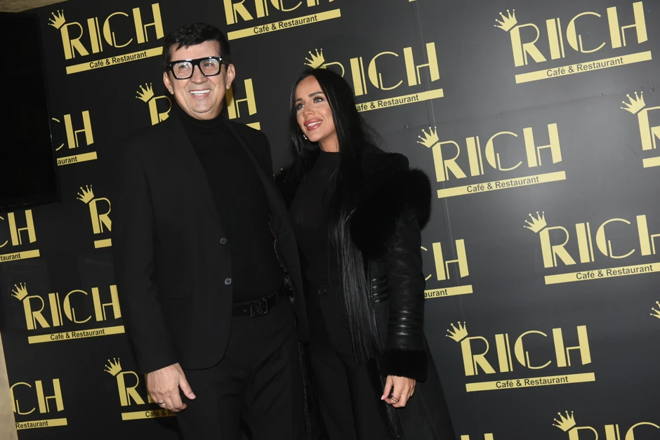 Zoran Pejić Peja sa suprugom Draganom