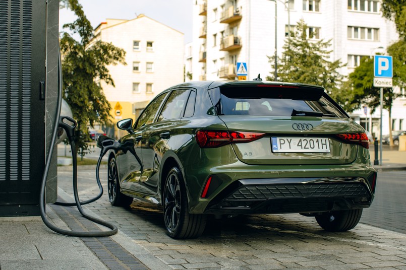 Hybrydy plug-in Audi