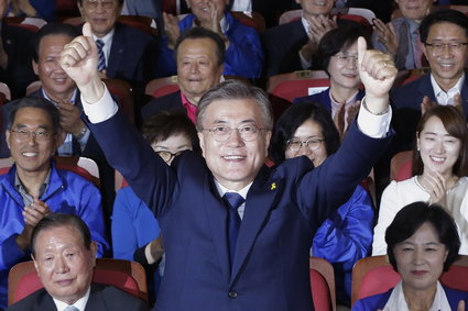 Liberał wygrywa wybory prezydenckie w Korei Południowej. Chce dialogu z Północą