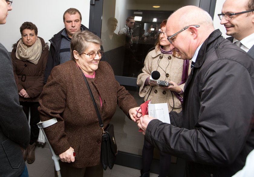 Prezydent Kotala wręcza klucze