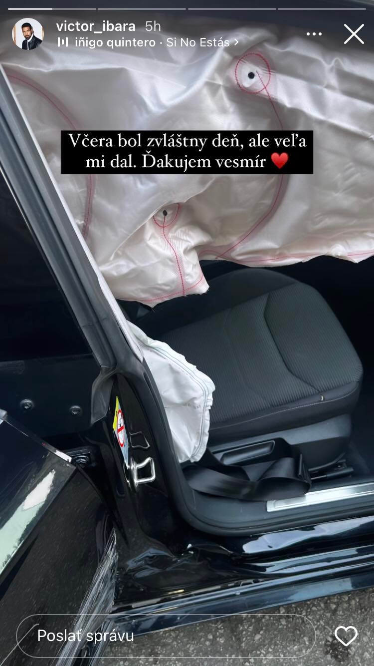 Viktor zverejnil tieto zábery.