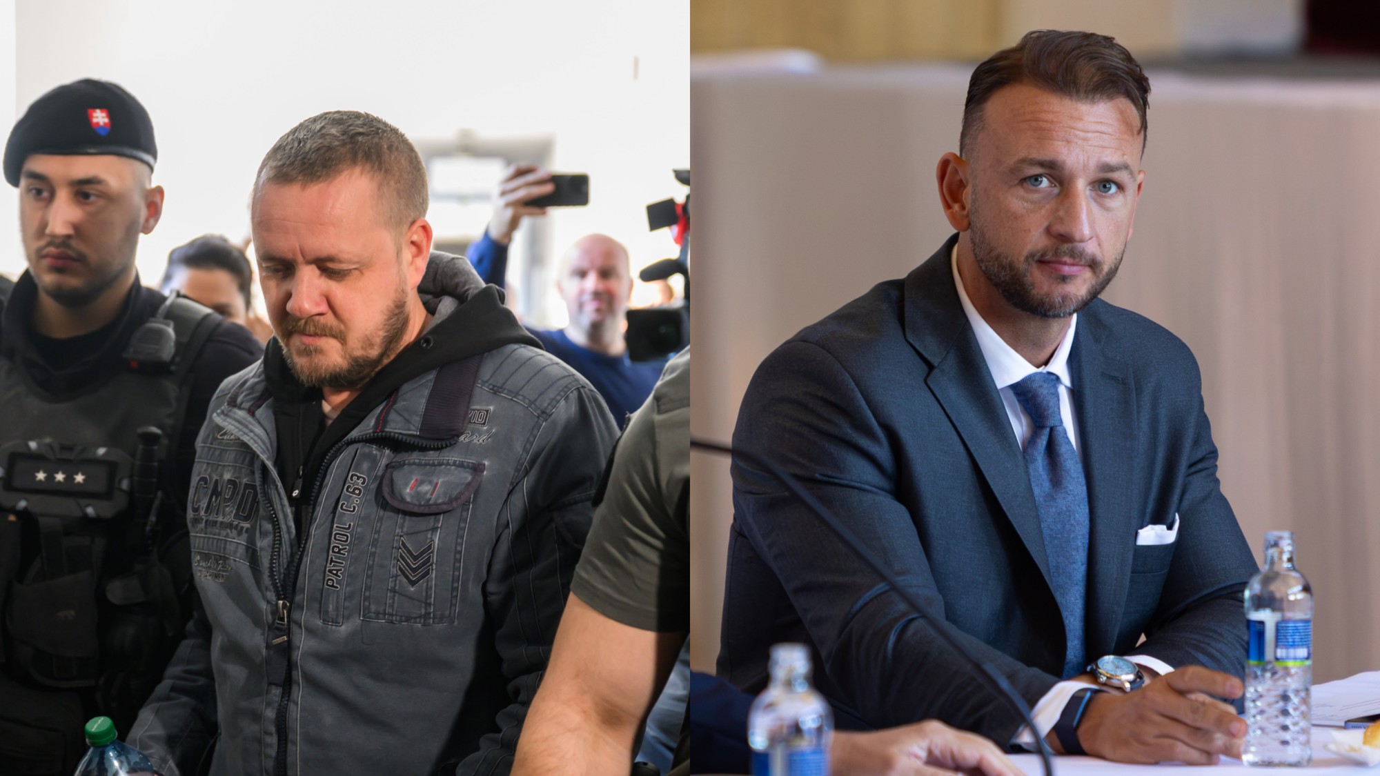 Ján Čurilla a minister vnútra Matúš Šutaj Eštok.