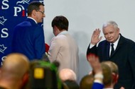 Jarosław Kaczyński Mateusz Morawiecki Beata Szydło