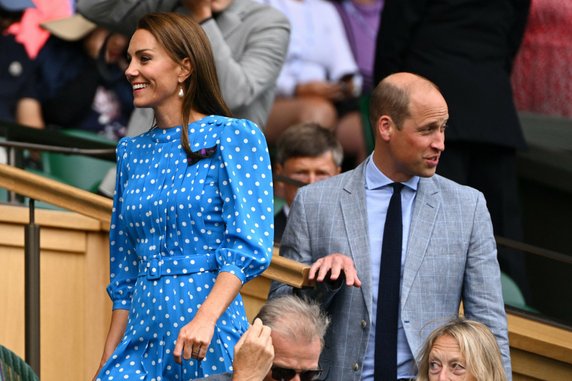 Księżna Kate i książę William na Wimbledonie