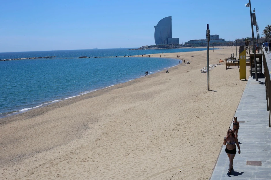 Plaža u Barseloni