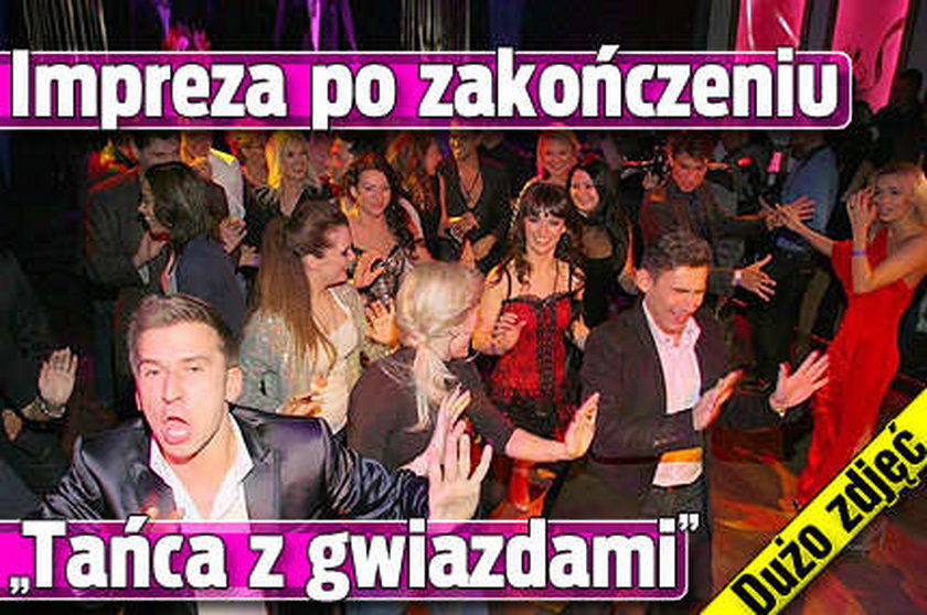 Impreza po zakończeniu "Tańca z gwiazdami". Dużo foto!