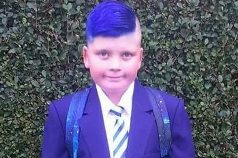 Mlađi ubijeni sin Tristan (13)