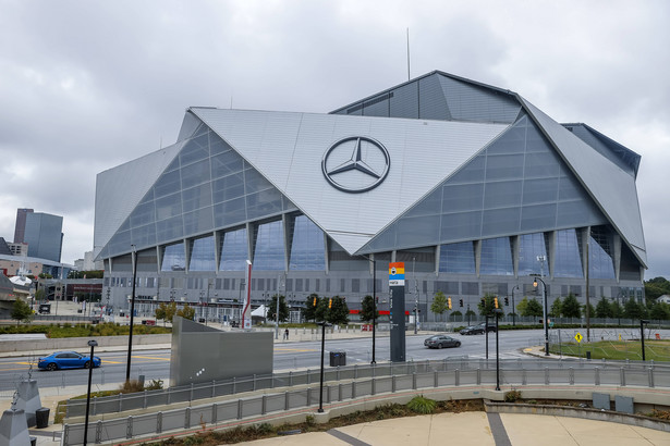 Mercedes Benz Stadium w Atlancie