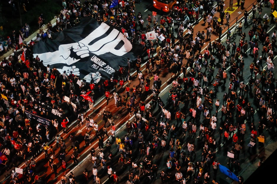 Protest protiv Bolsonara