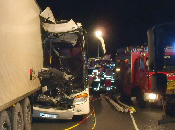 Wypadek polskiego autokaru w Niemczech. Są ciężko ranni