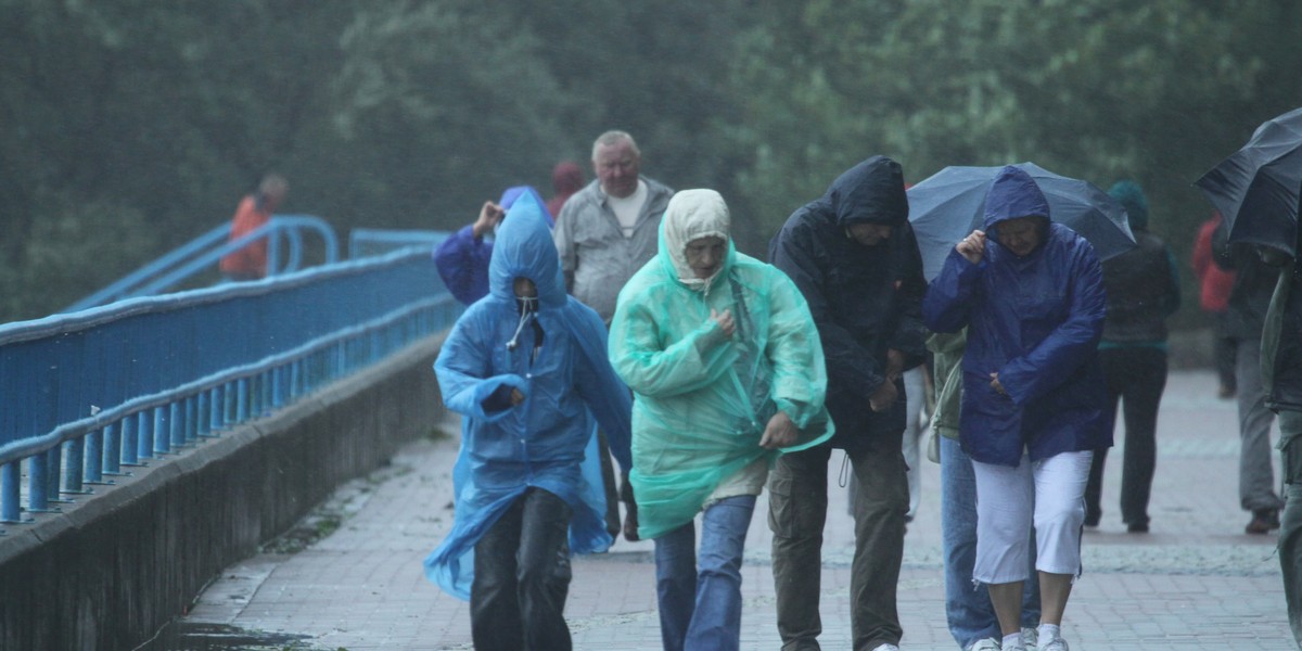 Sztorm i wichura na Pomorzu