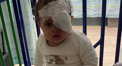 Lekarze zbagatelizowali problem, przez ich błąd niemowlę straciło oko. Na te objawy uważaj!