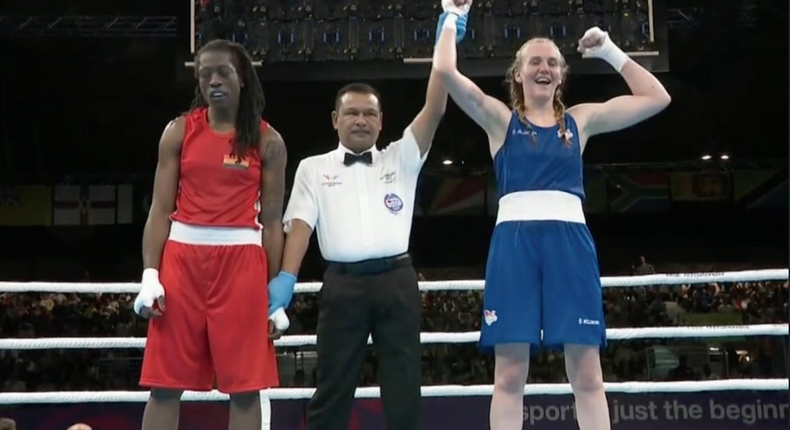 Ornella Sathoud: Ghana’s PhD boxer loses bout at Commonwealth Games