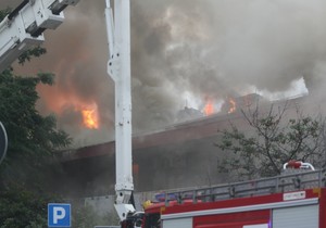 Požar u bloku 45