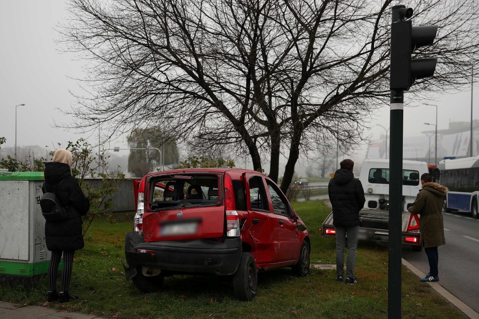 Wypadek na rondzie Grunwaldzkim