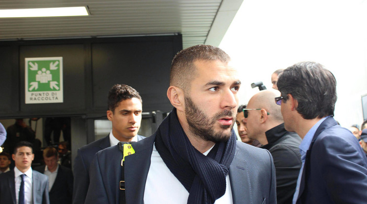 Benzema / Fotó: MTI/EPA - Telenews