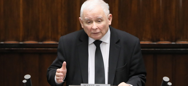 Jarosław Kaczyński w mocnym przemówieniu w Sejmie. Ekspert: czuje się upokorzony
