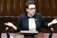 Minister edukacji narodowej Anna Zalewska, podczas posiedzenia Sejmu. Fot. Leszek Szymański/PAP