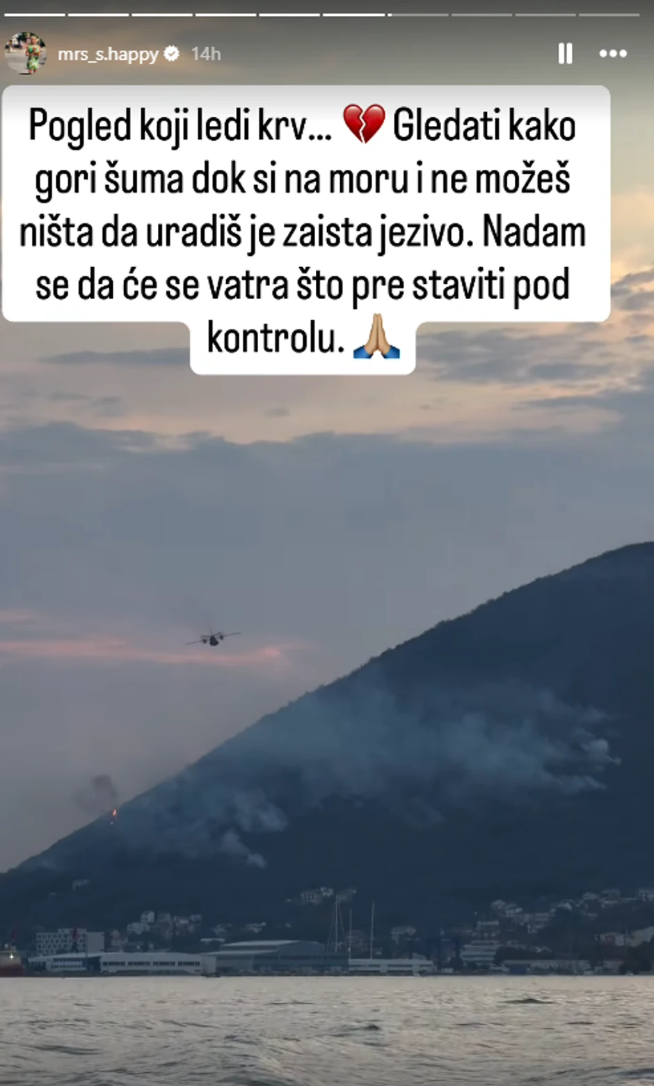 Sanja Stanković prespavala pod Ostrogom pa se oglasila