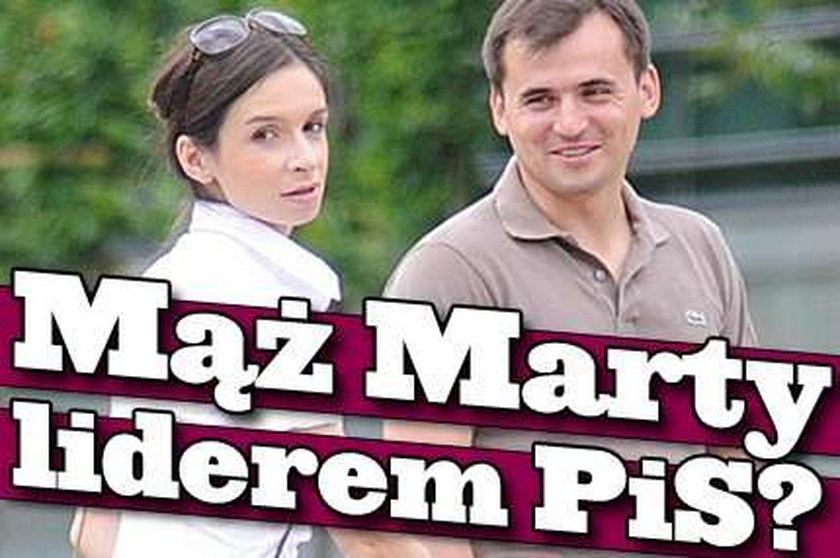 Mąż Marty Kaczyńskiej liderem PiS