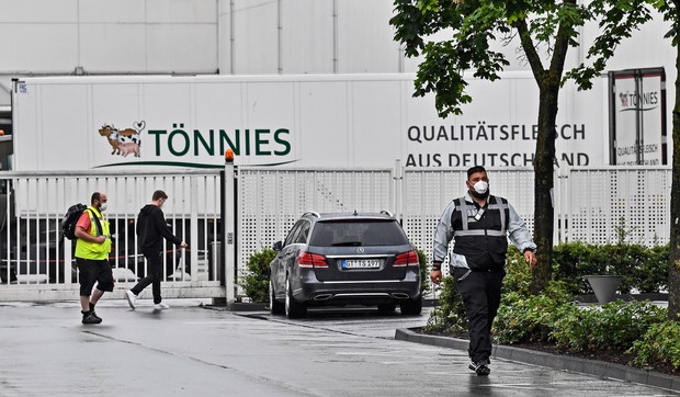 Klanica, korona, Nemačka