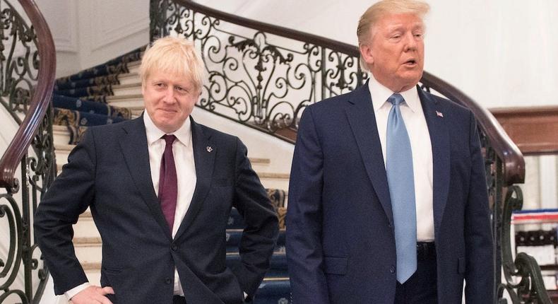 Trump Johnson