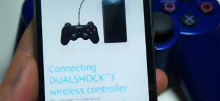 Natywna obsługa kontrolera DualShock 3 w smartfonach Xperia? Możliwe (wideo)