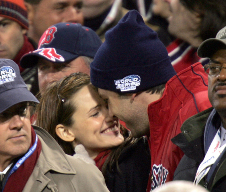 Ben Affleck i Jennifer Garner w październiku 2004 r. 