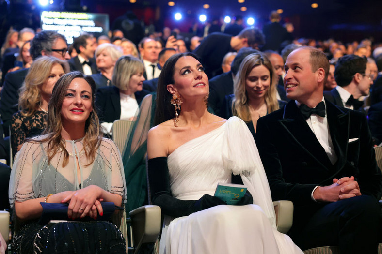 Książę William i księżna Kate na gali BAFTA 2023