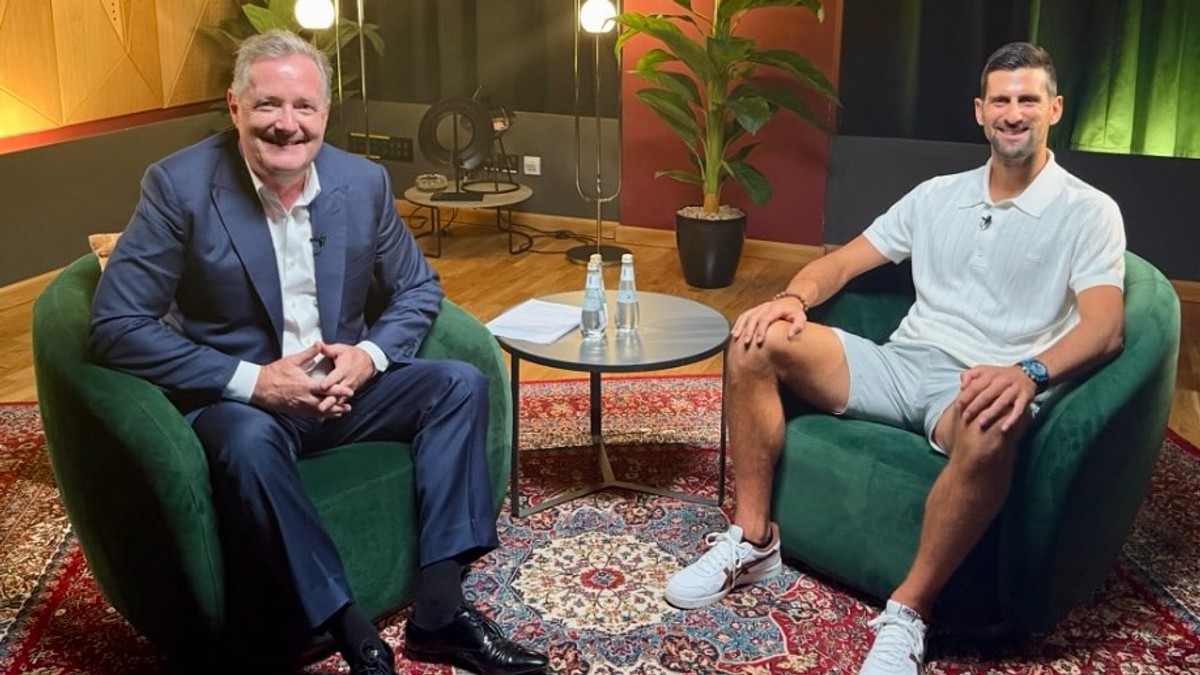 Novak Đoković i Pirs Morgan