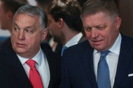 Premier Węgier Viktor Orban i premier Słowacji Robert Fico