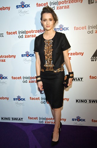 Katarzyna Maciąg na premierze filmu 'Facet (nie)potrzebny o zaraz'