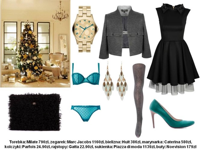 Stylizacje na Boże Narodzenie według różnych scenariuszy