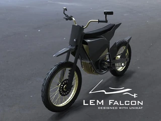 Elektryczny motocykl LEM Falcon