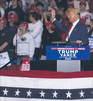 Donald Trump chce docierać do wyborców za pośrednictwem podcastów