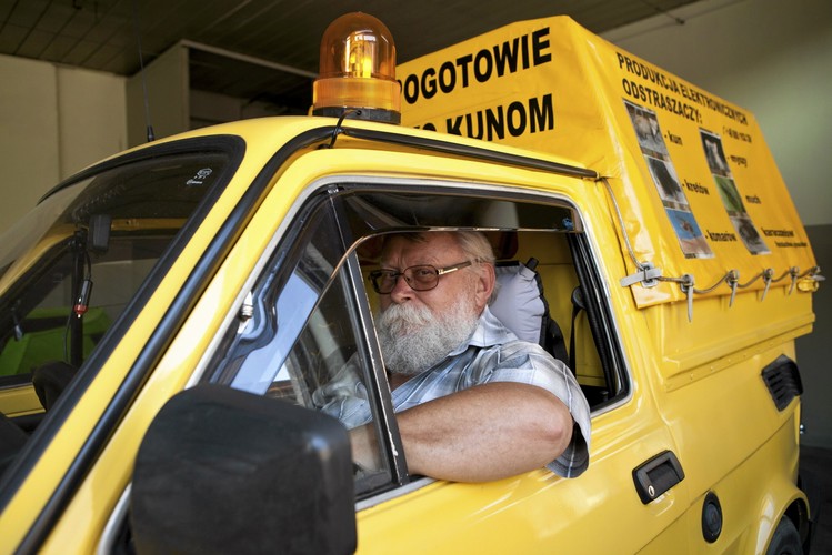 Antoni Przychodzień i jego muzeum maluchów w Bielsku-Białej