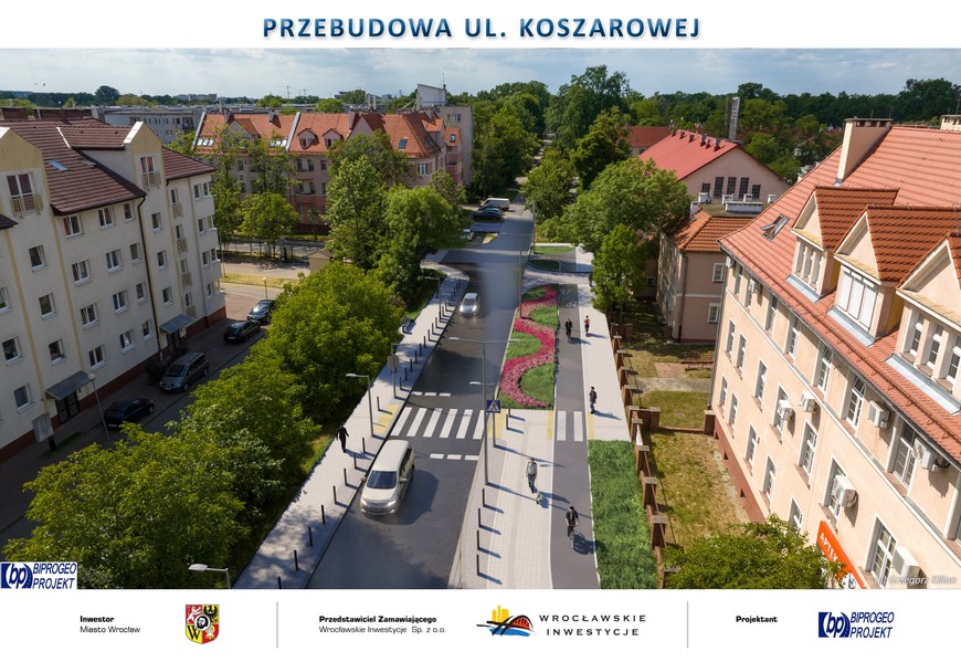 Ulica Koszarowa ma być gotowa w przyszłym roku