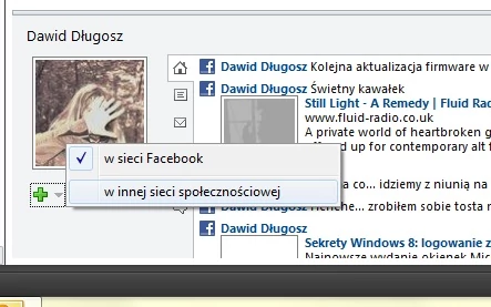 Outlook Social Connector umożliwia strumieniowanie wiadomości bezpośrednio w kliencie pocztowym Microsoftu. Niestety, MySpace tam już nie zobaczymy.