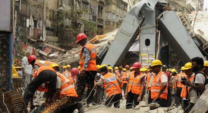 18 bodies found, 23 feared dead in India bridge collapse