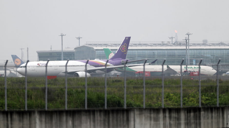 Incydent z samolotami Thai Airways i Eva Airways