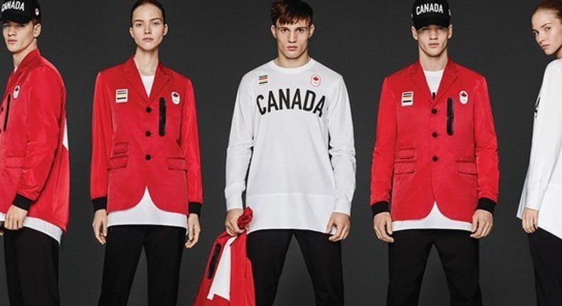 Dsquared2 designs uniform for team Canada