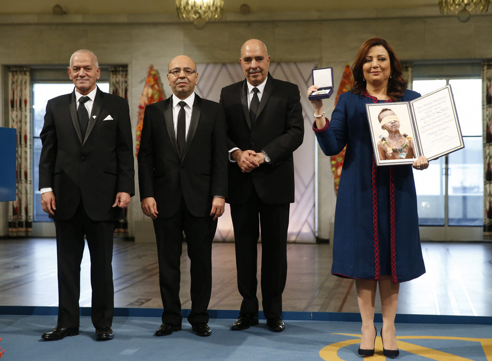 2015 r. Tunezyjski Kwartet na rzecz Dialogu Narodowego