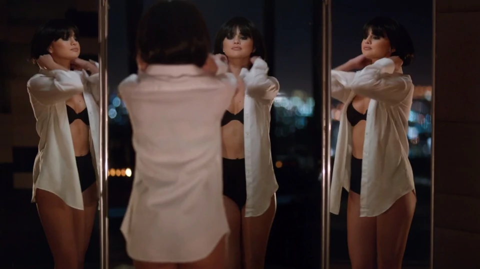  Selena Gomez na planie klipu "Hands To Myself" (screen)