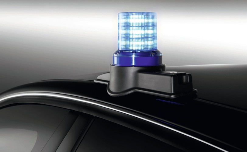 Audi A8 L Security - sygnalizacja auta uprzywilejowanego