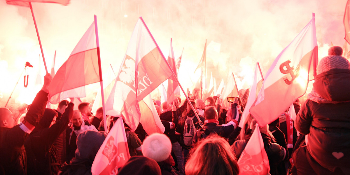 Marsz Niepodległości 2019 i kontrmanifestacje w Warszawie