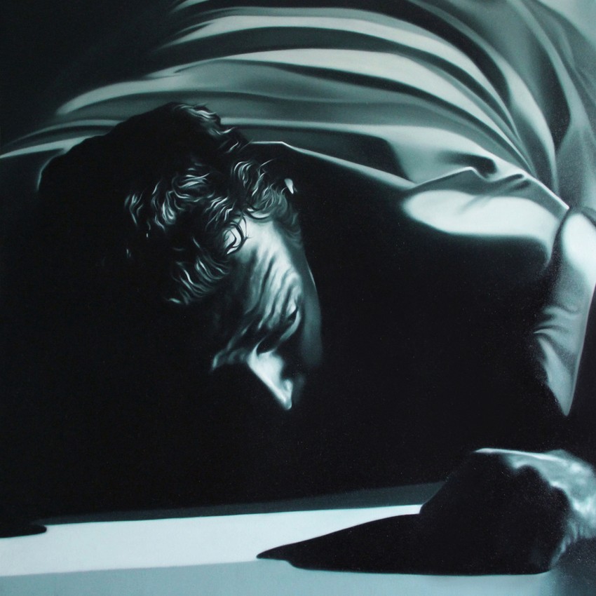 Veljko Vučković, Dead End, ulje na platnu, 120×120 cm, 2025