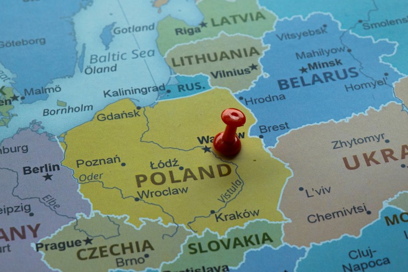 Mapa, Polska, quiz