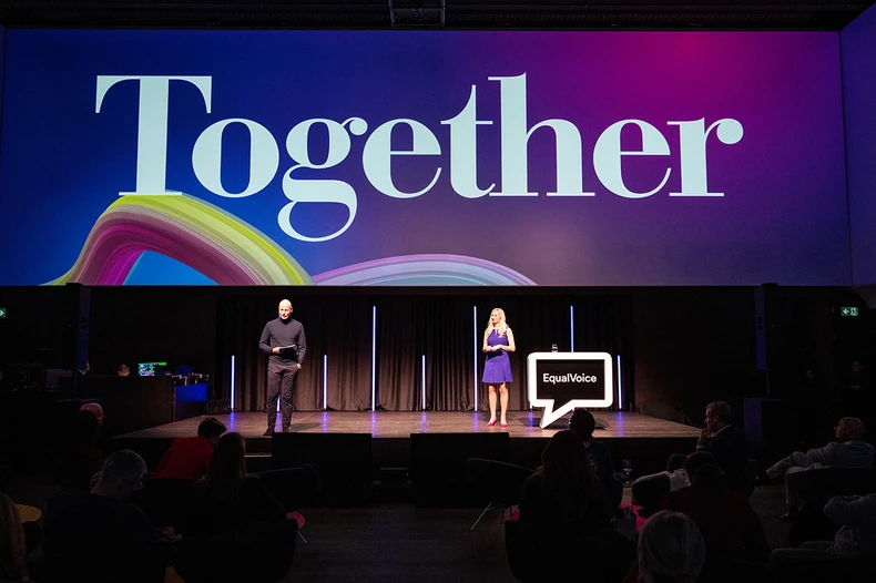 EqualVoice Samit – Marc Valder i Anabela Basler