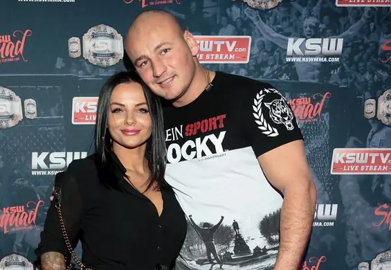 Artur Szpilka i półnaga Kamila Wybrańczyk na okładce magazynu „CKM”