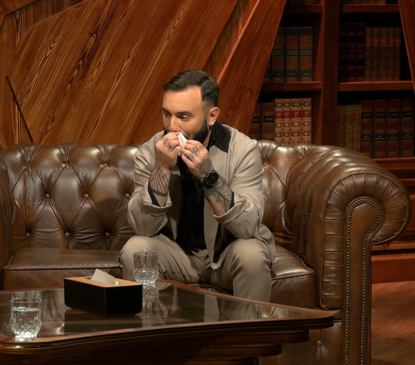 Filip Mitrović, emisija "Na terapiji sa Slavicom Đukić Dejanović"